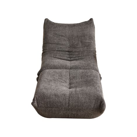 Canapé Togo en chenille, fauteuil de sol, fauteuil d'appoint sans accoudoirs, canapé pouf, fauteuil de détente style Togo avec mousse à mémoire de forme — Canapé de sol confortable pour salon, chambre (1/4)