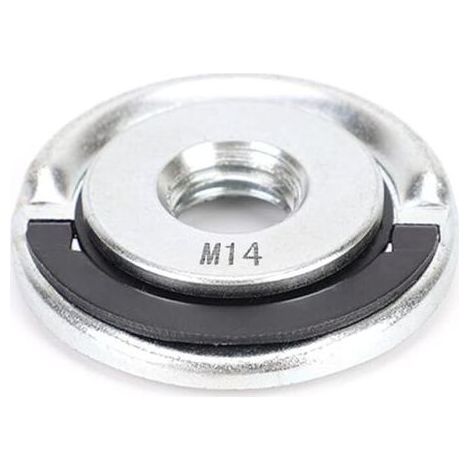 Écrous meuleuse d'angle écrous de verrouillage accessoire de meuleuse d'angle outil de serrage utilitaire rapide M14 14mm adapté (1/4)