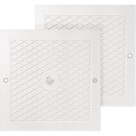 2 Pack 10" copertura piscina a Skimmer coperchio, coperchio di ricambio per piscina a Skimmer Compatibile con Hayward SPX1082E, SP082, 1083, 1084,1085, e SP1086 (1/5)