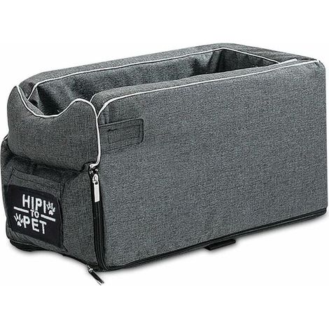 Choyclit – Sac de transport pour chien et chat – Dimensions 42x20x22 cm – Charge max 6 kg – Matériaux bio-polaire et daim – Installation facile