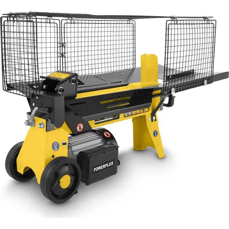 Fendehachas powerplus log splitter 1500W fuerza 4 toneladas