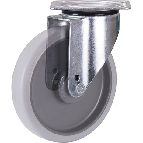 VARIOfit Lenkrolle 200 x 40 mm grau (thermoplastisch) (1/4)