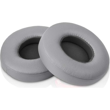 Coussinets Doreilles - Mousse Memoire - Compatible Beats Solo 2 Solo 3 - Blanc - Lot De 2