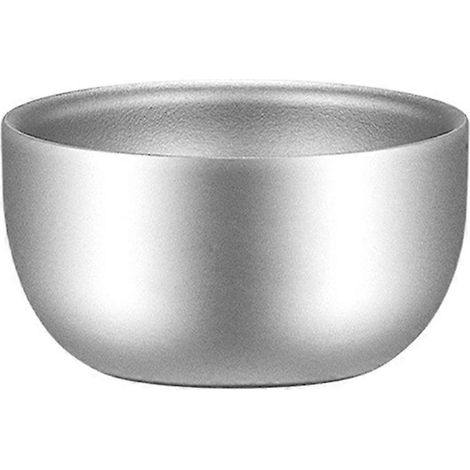 Becher aus reinem Titan, 45 ml, doppelwandig, 1 Stück (1/5)