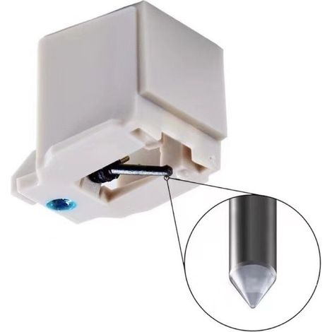 Moving magnet MM phono cartridge and stylus replacement ATN3600L for LP60 PL300 KD291R vinyl accessories box.