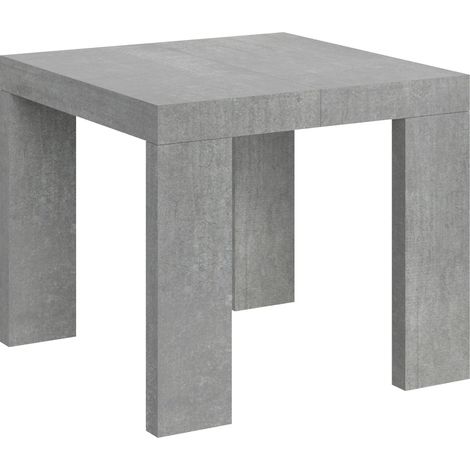 Tavolo Allungabile 90-246x90x77 cm Roxell Cemento (1/4)