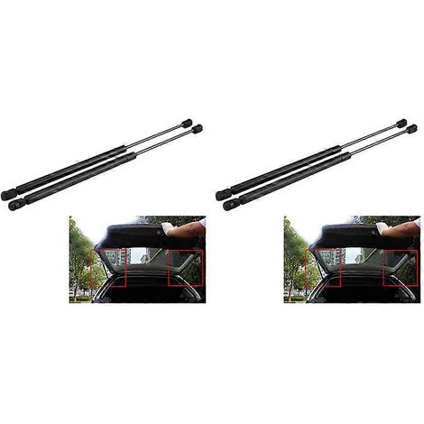 Deux vérins à gaz/ressorts de levage de hayon compatibles avec les Mini One/R50/R53 à hayon (2001-2006), référence : 41626801258 (1/5)