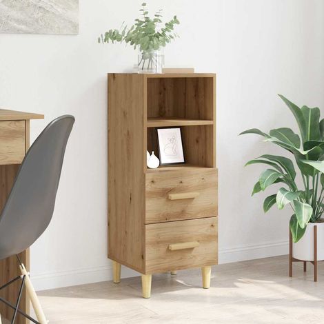 Sideboard Artisan oak 34 x 34.5 x 90 cm Engineered wood vidaXL (1/5)