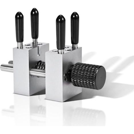 Bardusch - Mini étau de précision pour modélisme - Outil de serrage pour travaux manuels - Noir (1/5)