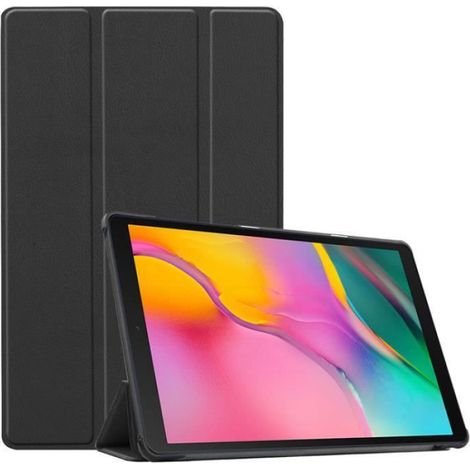 Samsung Galaxy Tab A 10.1 2019 étui de protection SM-T510 SM-T515 étui de protection antichoc-noir (1/4)