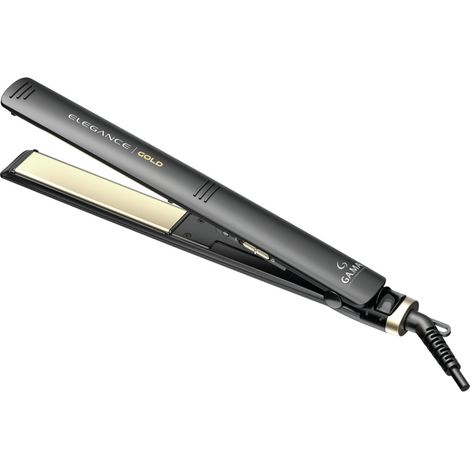 GA.MA Elegance Gold Fer à lisser À chaleur Noir 45 W 2,5 m