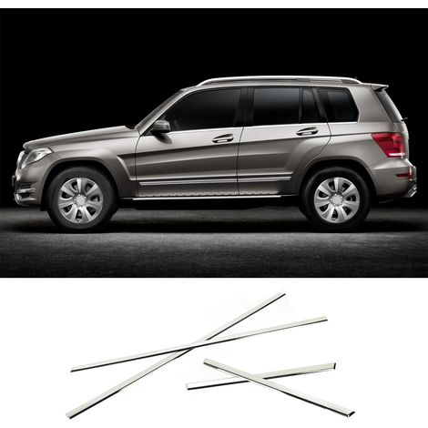 Türverkleidungssatz für Mercedes-Benz GLK-Klasse X204 (4-teilig, galvanisiert, selbstklebend, übergroß) für Modelle der Baujahre 2008–2015 (1/5)
