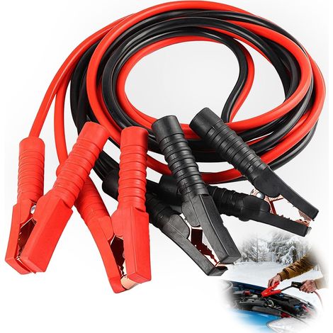 Câbles de démarrage 6M 3000A pour voiture - 16mm² - Câbles de démarrage pour voiture et camion (1/5)