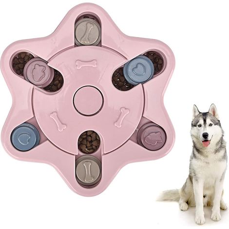 Ein unterhaltsamer und anregender Leckerli-Spender für Hunde, ideal, um Welpen zu beschäftigen und zu unterhalten. (1/5)