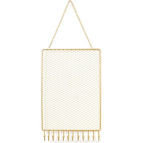 Support de rangement de bijoux suspendu (version verticale)-