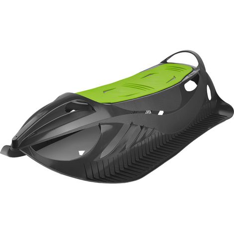 Bob Slittino da Neve 98x45x23 cm 2 Posti Neon Grip Nero/Verde