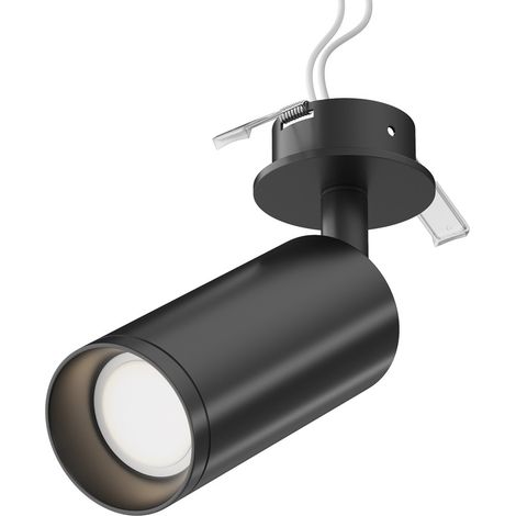 Maytoni Plafoniera Focus nera alluminio 1xGU10 IP20 (1/5)