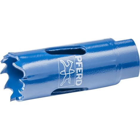PFERD TOOLS Bi-Metall Lochsäge Co8/M42 Ø 19 mm Schnitttiefe 36 mm für Stahl, Edelstahl, Blech, Holz (1/4)