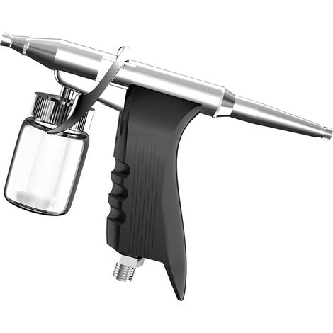 Kit Pistolet Aérographe Professionnel Oxygène Pulvérisateur à Air Complet pour Tatouage, Art, Décoration - Outil de Peinture Précision (1/5)