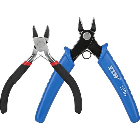 Lot de 2 coupe-fils coudés pour appareils électroniques (1/5)