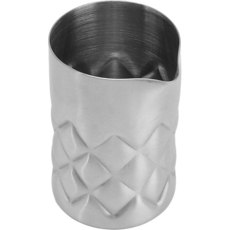 Verre à cocktail en acier inoxydable 304 avec grille et graduation extérieure, idéal pour les fêtes et les pique-niques. (1/5)