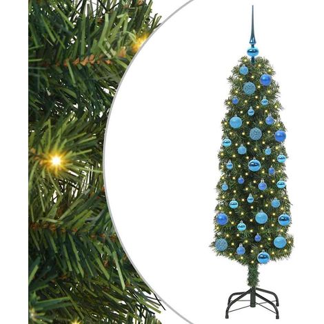 Árbol de Navidad artificial Verde 150 cm PVC, Acero y Plástico vidaXL