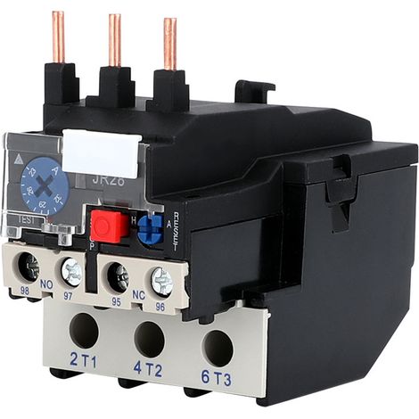 Relé Térmico De Sobrecarga - 18 A - Protección Contra Fallo De Fase - Para Motores Eléctricos - Ajustable 12 A A 18 A - Con Ventana De Estado (1/5)