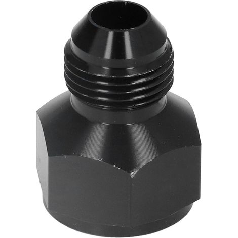 Reduzierstück gerade AN10 Innengewinde auf AN8 Außengewinde Aluminiumlegierung schwarz (1/5)