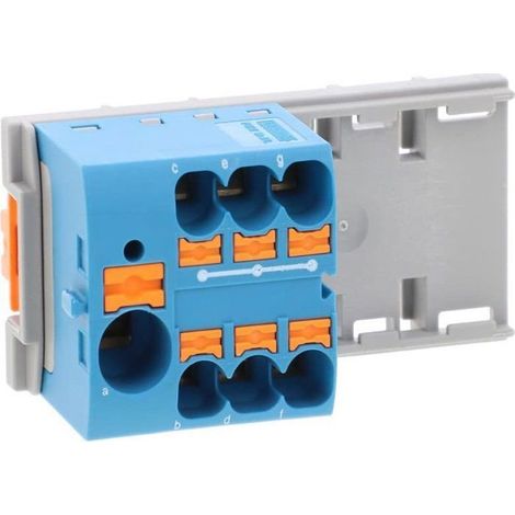 Caja de derivación Phoenix Contact ptfix 10/6x4-ns35 63 A 800 V (1/3)