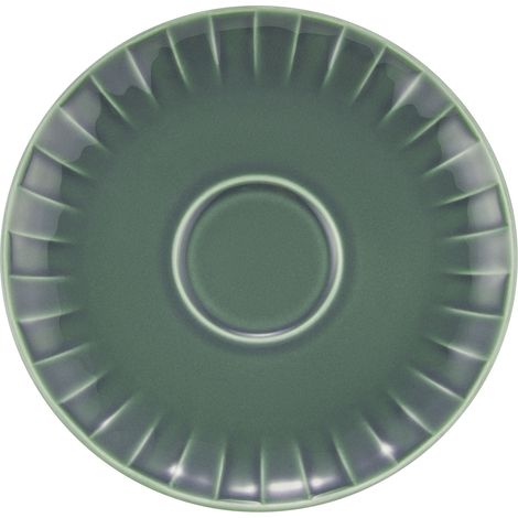 Soucoupe Ligne 15,5 cm vert ambition (1/5)