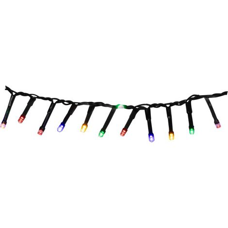 Lichterkette MagicHome Weihnachten Errai, 560 LED mehrfarbig, 8 Funktionen, 230 V, 50 Hz, IP44, für außen, Zuleitung 3 m, Beleuchtung, L-14 m (1/4)