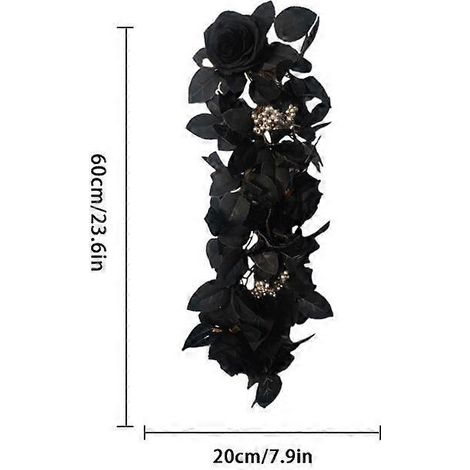 1 plante artificielle suspendue en rotin noir avec roses ou tournesols, pour la décoration du jardin et de la maison.