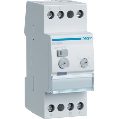 Hager Ferndimmer EVN004 Dimmer universale 500W trasparente