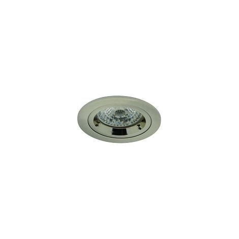 SPOT ENCASTRE MERCURE SLIM IP65 6W 120° 4000K DIM ACIER BROSSE AEROSPOT 150533