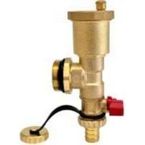 Collecteur de chauffage au sol - Vanne de vidange automatique pour chauffage au sol en cuivre(32mm)