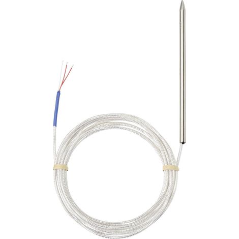 [GEBRAUCHT] B-Ware TRU COMPONENTS Temperaturfühler Widerstandssensor PT100 Kabel Edelstahl