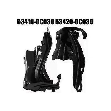 1 Paar Motorhaubenscharniere 53410-0C030 53420-0C030 für USK5 UPK5 GSK5 2013-2017 Qualität (1/5)