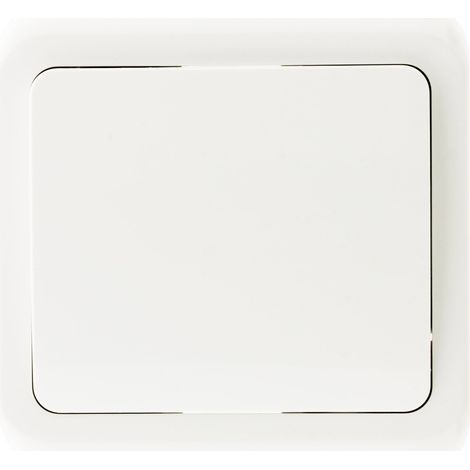 Interrupteur transversal encastré Blanc - Zenitech