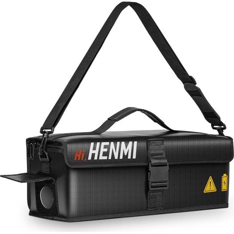 Ebike Akku Tasche Feuerfest 1000C Laden Transport Lagern M (1/5)