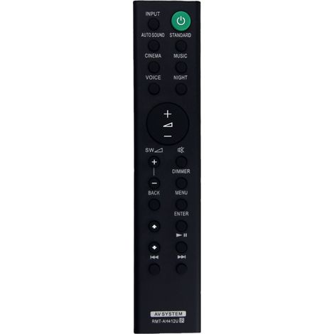 Télécommande De Remplacement - Pour Barres De Son HT SA SA-W - Modèle RMT-AH507U - Fonctionnelle Sans Programmation - 1 Pièce (1/5)