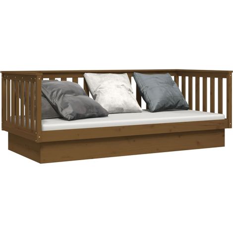 Dormeuse Ambra 100x200 cm in Legno Massello di Pino vidaXL (1/4)