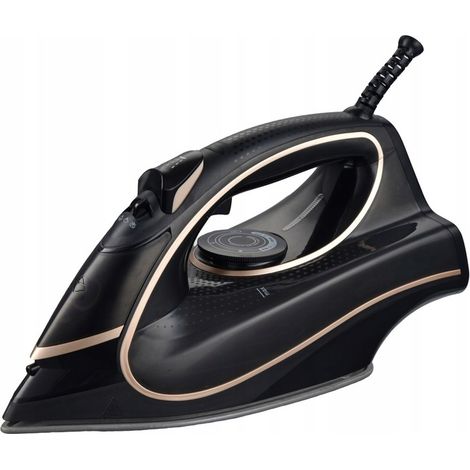 Plancha de vapor Kernau KSSI 3101 C de 3200 W. Salida de vapor de 25-35 g/min. Sistema antigoteo.