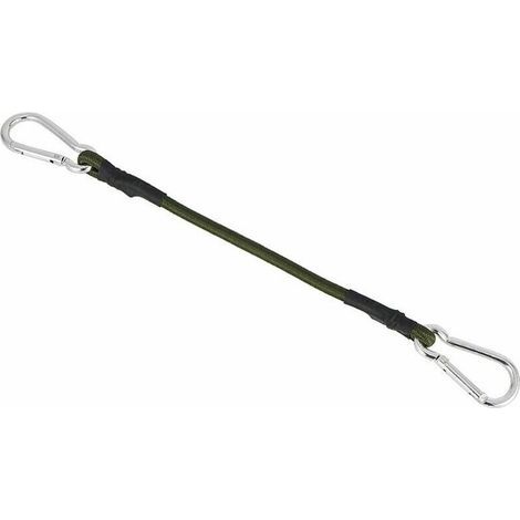 Zubehörset für 30-cm-Sonnensegel – Elastische Spanner – Schwarz – Sonnenschutz – Befestigungsmaterial – Montagewerkzeug, Grün (1/5)