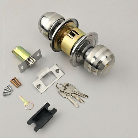 pezzi di chiavistello a molla in acciaio inossidabile per impieghi gravosi, 10 bulloni a molla in acciaio inossidabile da 128 mm, chiavistello a barilotto per porta da garage/giardino, armadio (1/2)