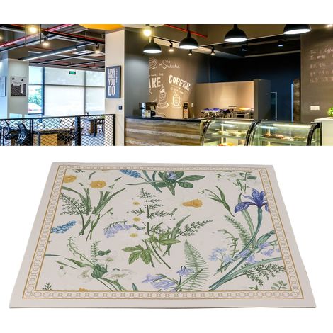 Housse Protège [Coffee Mat] + Eco-Friendly + Household Appliances [Protection] + Leather Dirt Resistant Waterproof Protective Pad 40x50cm (1/5)