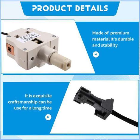 7915491601 is suitable for Linde E14/E16/E18/E20 electric forklift emergency stop switch. (1/4)