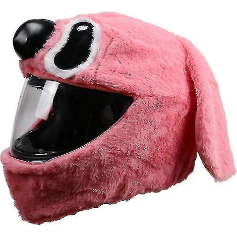 Housse de casque (casque non inclus) Protection pour casque de moto Coutures roses (1/5)