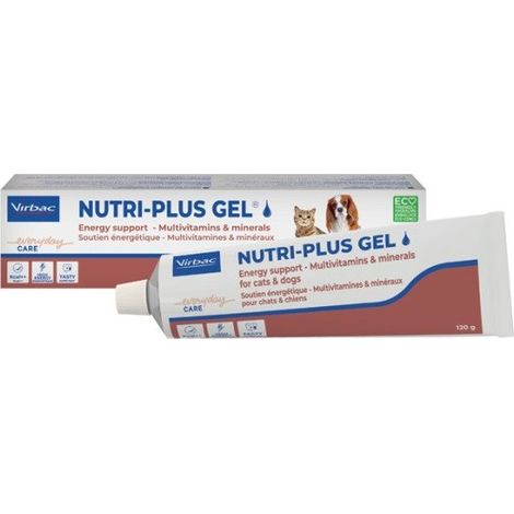 Virbac Nutri-Plus gel pasta 120 gr per cani e gatti