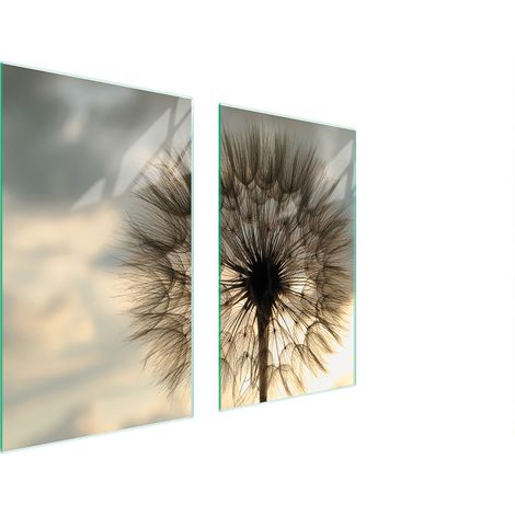 PIASTRA PROTETTIVA IN VETRO PER STUFA 75x52 FLOWER (1/5)