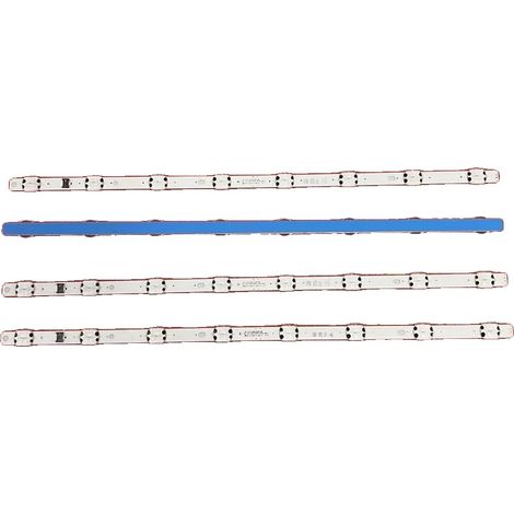 Tira de LED de 582 mm de longitud, 8 LED por tira, bajo consumo de energía CC, flujo luminoso inferior a 60, compatible con varios modelos de televisores de 55". (1/5)